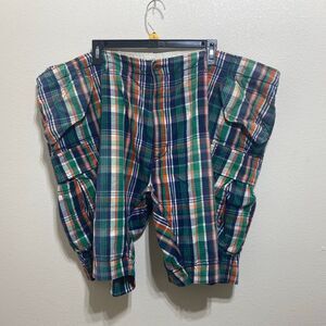 Vintage Polo Ralph Lauren Shorts Men’s Size 50B Cargo Baggy Y2K Dad Blue Green